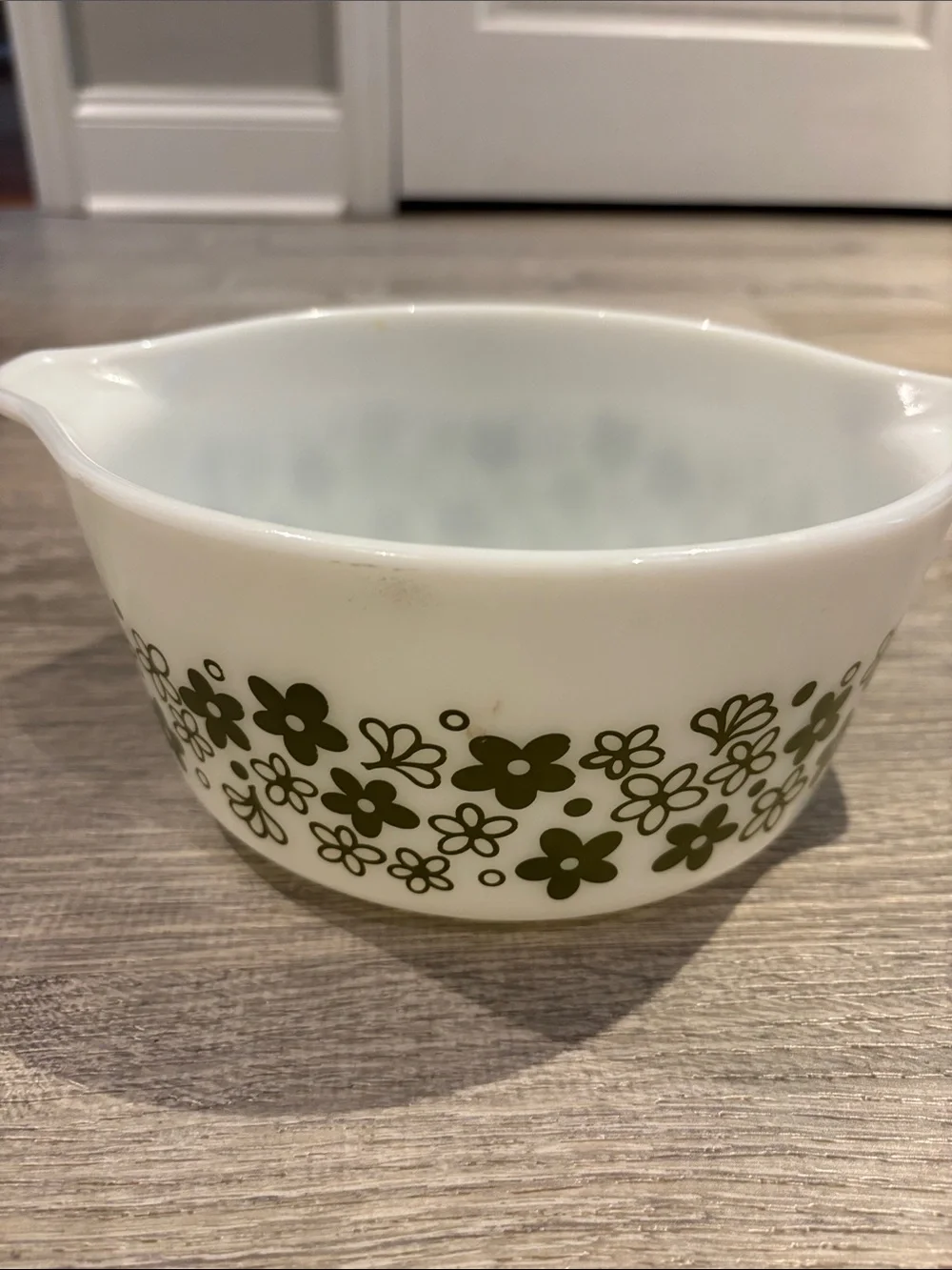 Pyrex Spring Blossom Green
